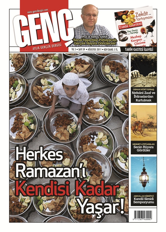 Genç Dergi 59. sayı kapağı — Ağustos 2011