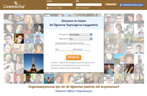 Ayın Sitesi: livemocha.com
