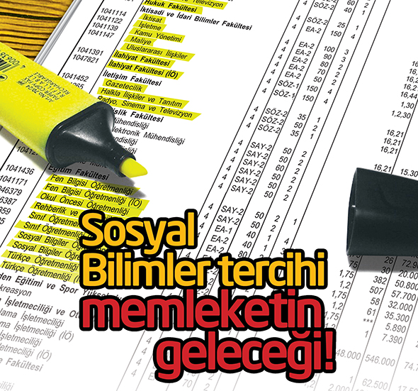 Sosyal Bilimler Tercihi Memleketin Geleceği!