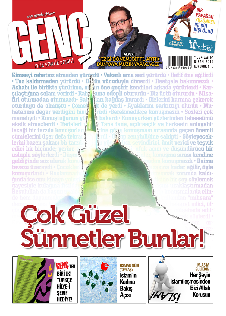 Genç Dergi 67. sayı kapağı — Nisan 2012