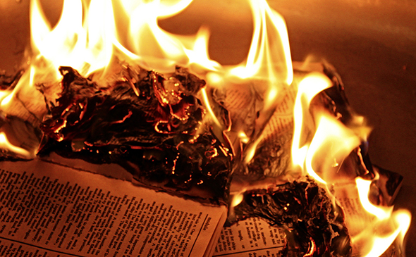Kitap Yakmak  Bir Zevkti!