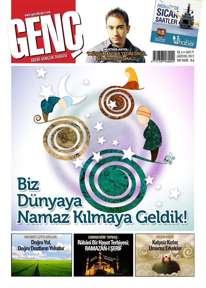 Genç Dergi 71. sayı kapağı — Ağustos 2012