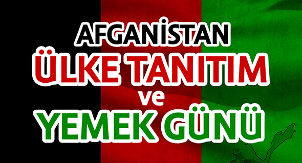 Afgan Yemekleri UGED`de Pişecek!