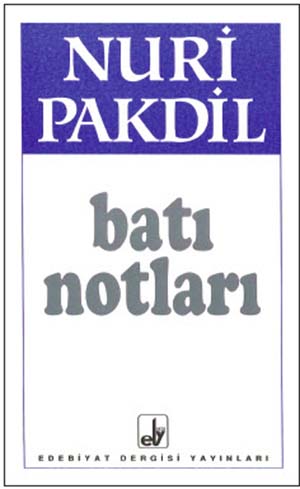 Pakdilceye Giriş: Batı Notları