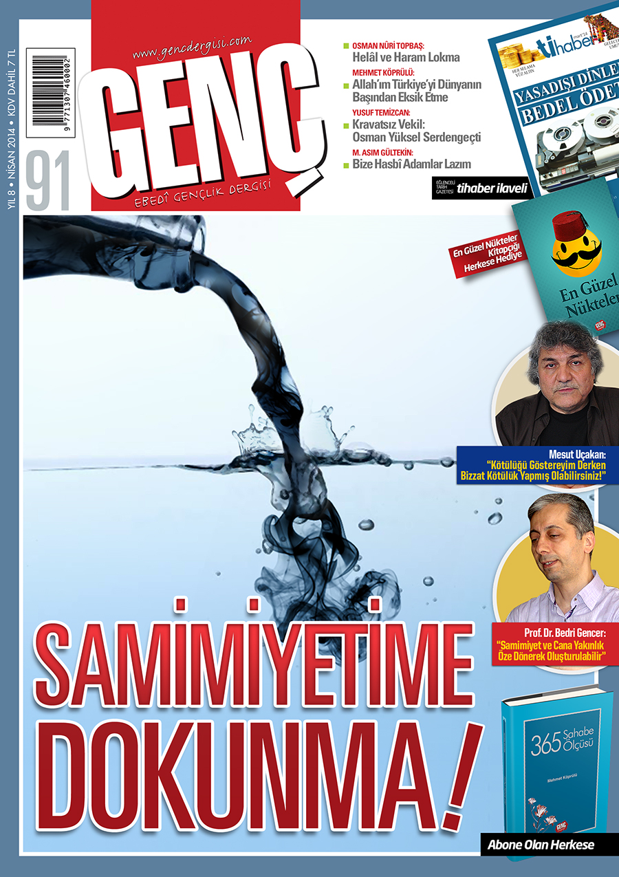 Genç Dergi 91. sayı kapağı — Nisan 2014