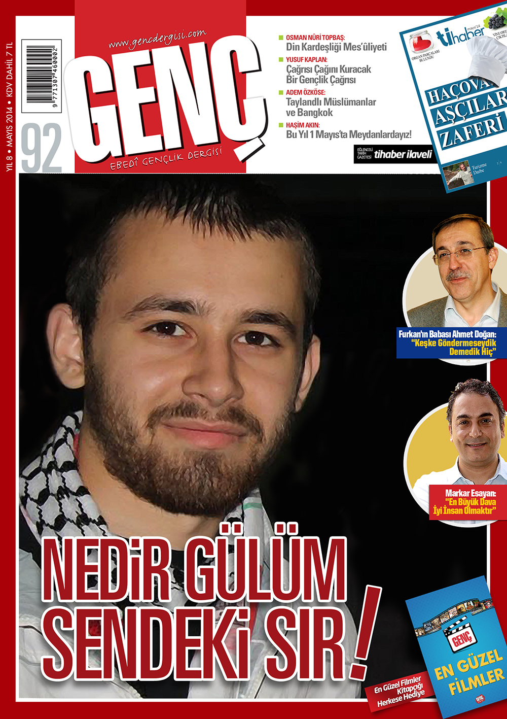 Genç Dergi 92. sayı kapağı — Mayıs 2014