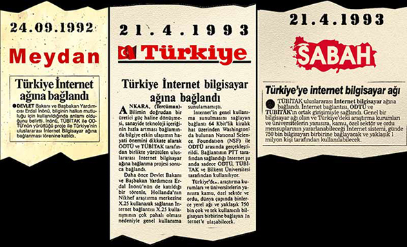 Türkiye`de İlk İnternet