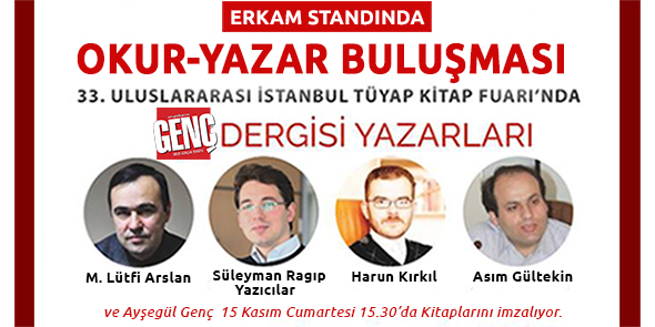 İstanbul Kitap Fuarı`nda GENÇ Günü!