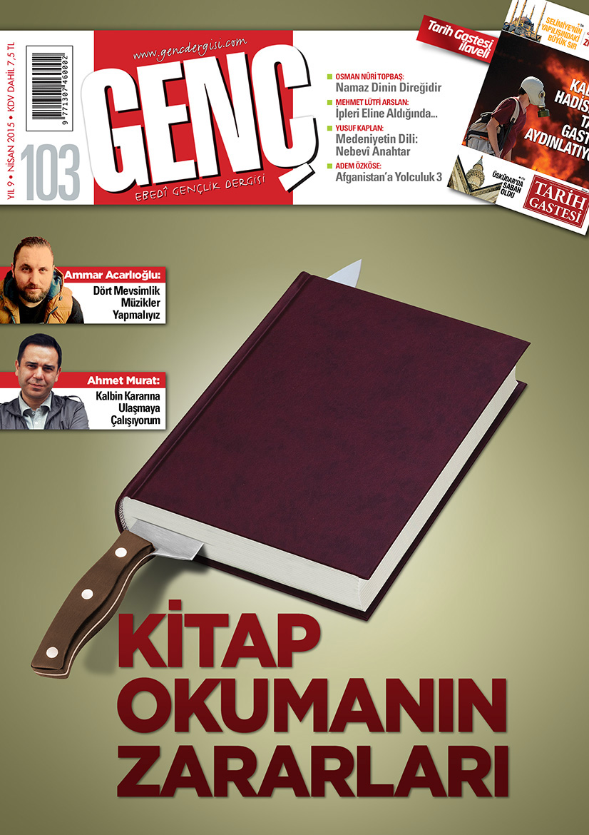 Genç Dergi 103. sayı kapağı — Nisan 2015