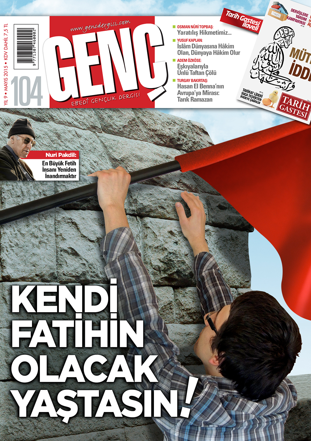 Genç Dergi 104. sayı kapağı — Mayıs 2015