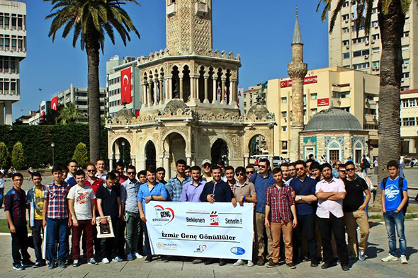 İzmir`de Gönüllüler Buluştu