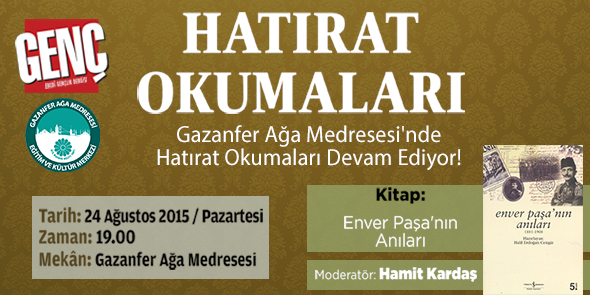 GENÇ Hatırat Okumaları Devam Ediyor!