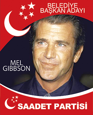 Mel Gibbson Saadetten Aday Olsun