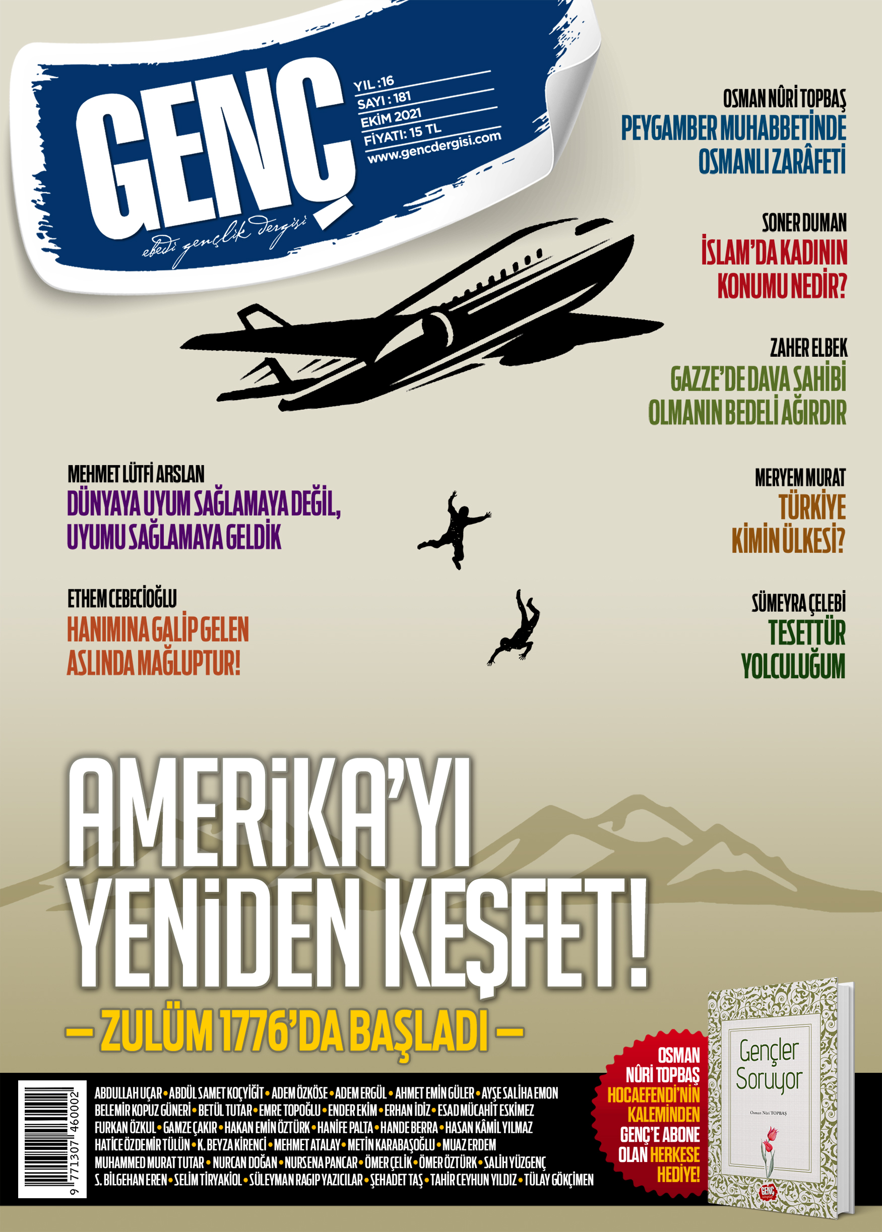 Genç Dergi 181. sayı kapağı — Ekim 2021