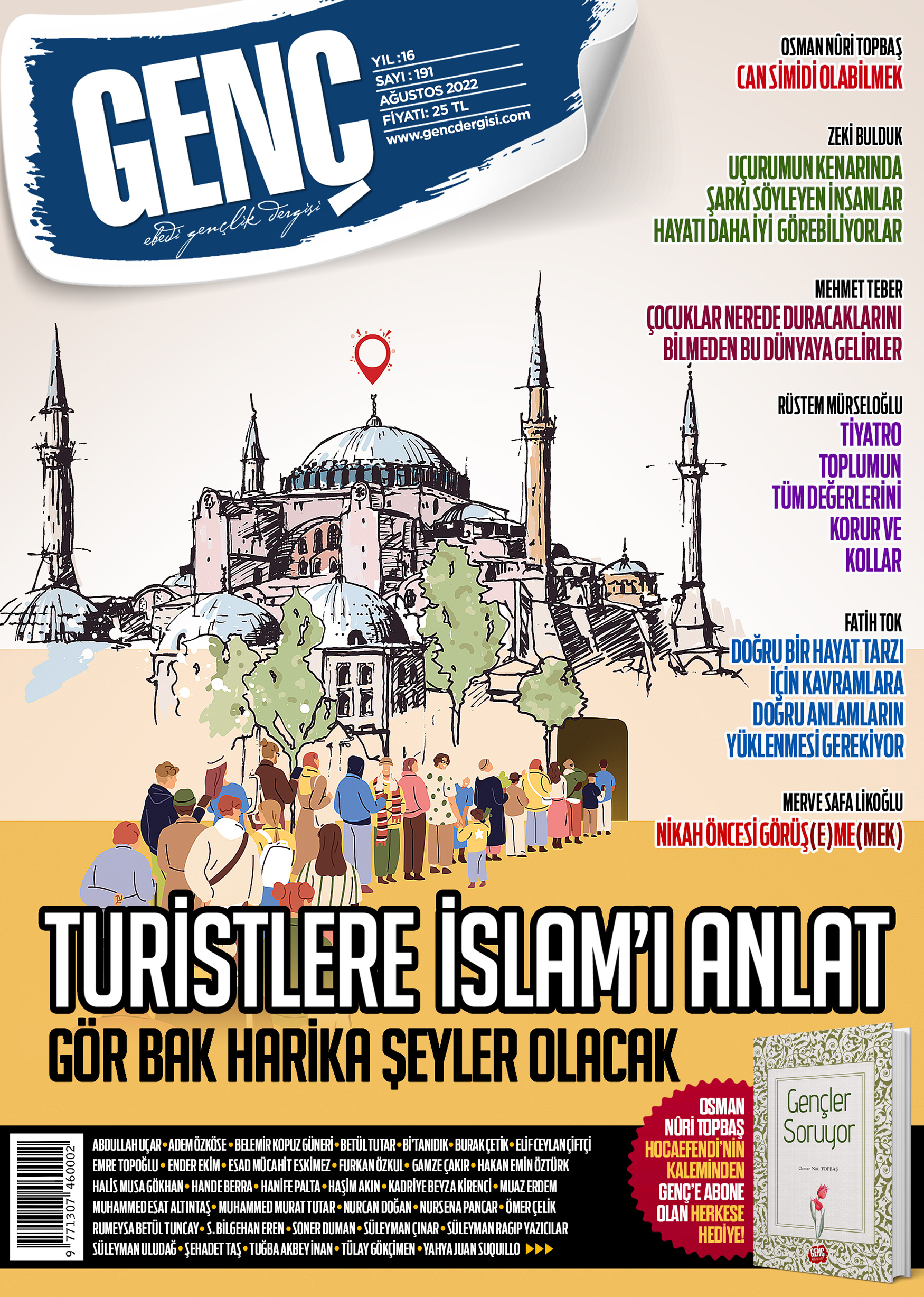 Genç Dergi 191. sayı kapağı — Ağustos 2022