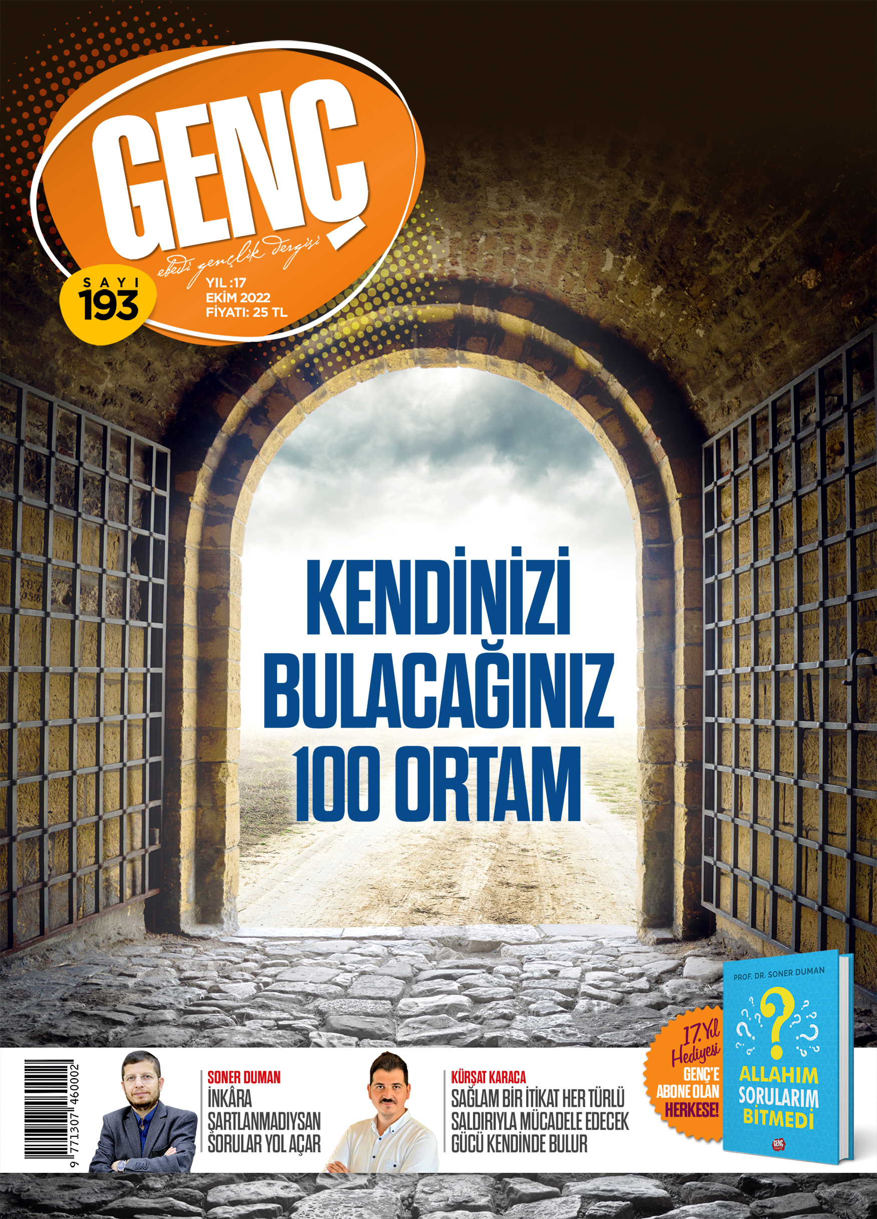 Genç Dergi 193. sayı kapağı — Ekim 2022